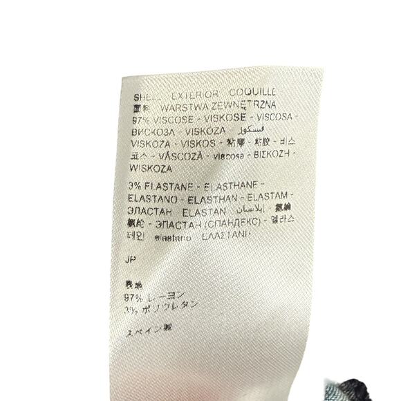 Desigual Size L Embellished Floral‎ V-Neck Blouse Maximalist Dark Fairy Grunge - Picture 10 of 13